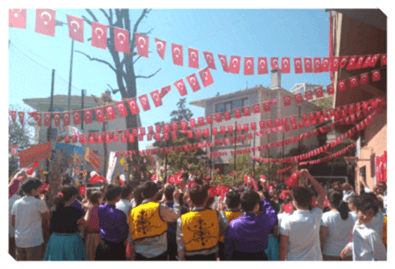 23 Nisan organizasyon balon süsleme