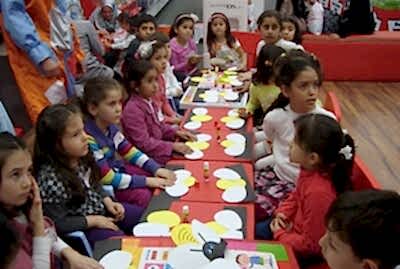1 Yaş Doğum Günü kes katla yapıştır atölyesi