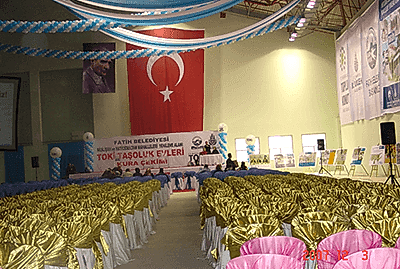Konser ve Festival Organizasyonu Masa sandalye süsleme