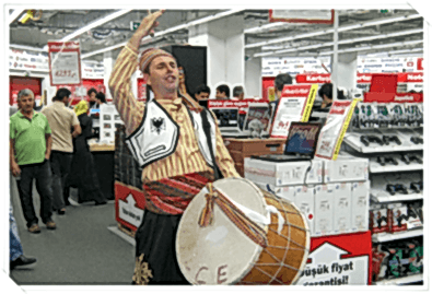 Nostalji Organizasyonu Gösteri ekipleri